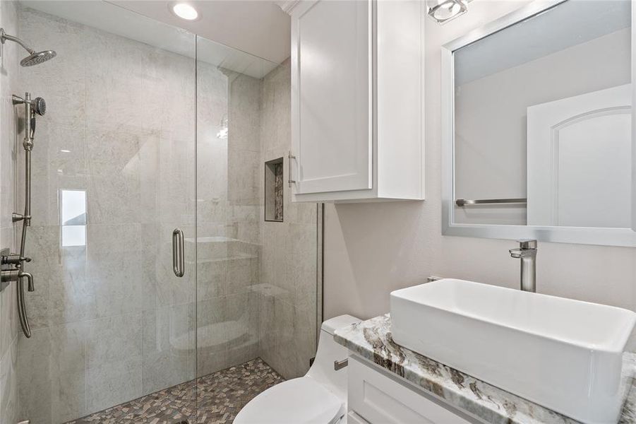 Furnished interior view inside a new home in , Bullard (Image 6).
