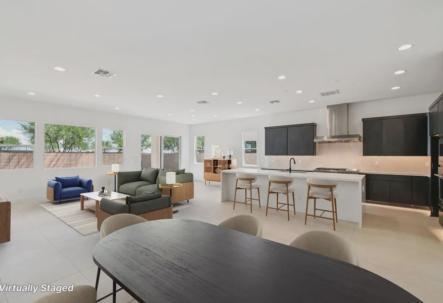 Virtually Staged Great Room - 6 of 14