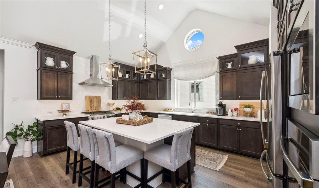 Furnished interior view inside a new home in Creekshaw, Royse City (Image 10).