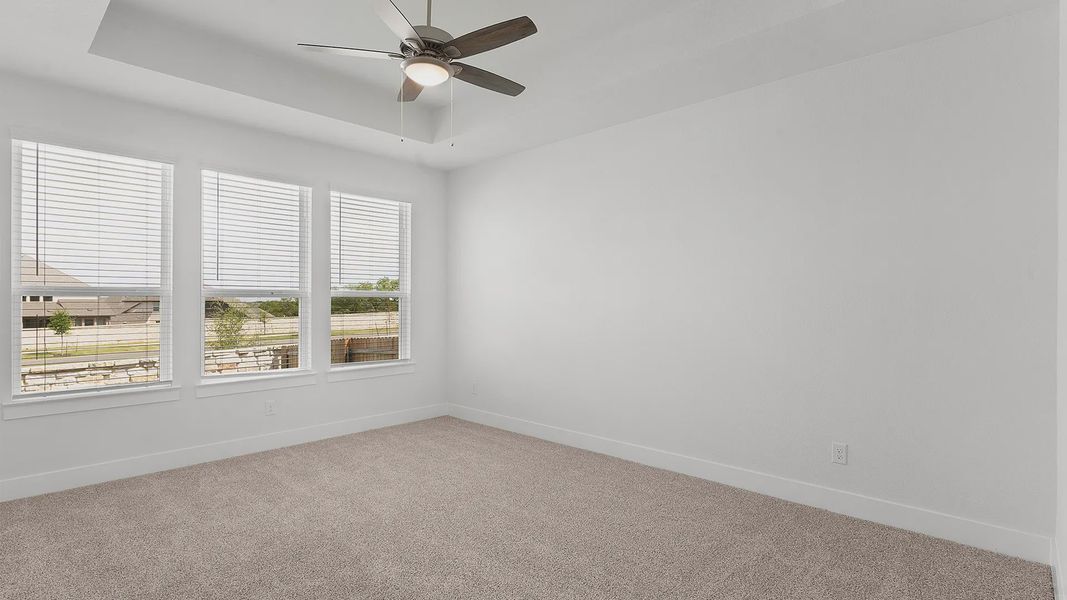 Spacious, unfurnished interior of a new home in Lariat, Liberty Hill (Image 19). Spacious, unfurnished interior of a new home in Lariat, Liberty Hill (Image 19).