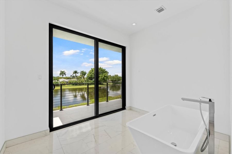 Furnished interior view inside a new home in , Weston (Image 5).