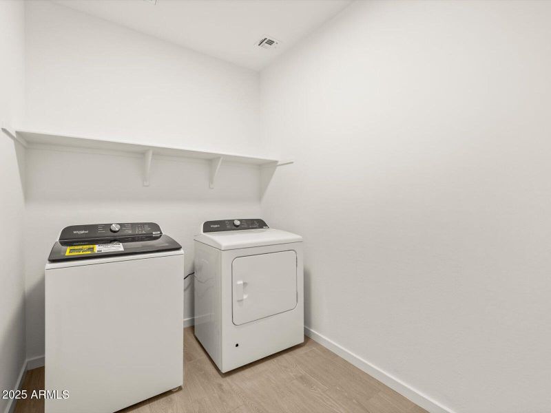 Included Washer & Dryer