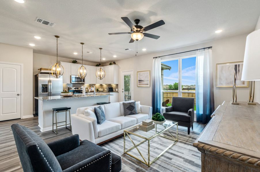 Representative furnished interior of a home built from the The 2516 by Stylecraft Builders in The Estates at Vintage Farms, Brenham (Image 15).