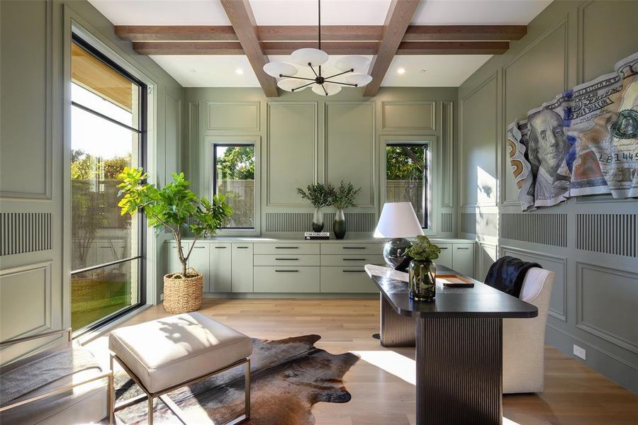 Furnished interior view inside a new home in , Dallas (Image 28). Furnished interior view inside a new home in , Dallas (Image 28).