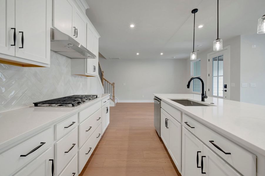 Furnished interior view inside a new home in Seven Oaks, Belmont (Image 4).