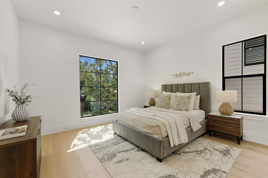 Secondary Bedroom. *Previous project by the same developer, floor plans and selections may vary.*