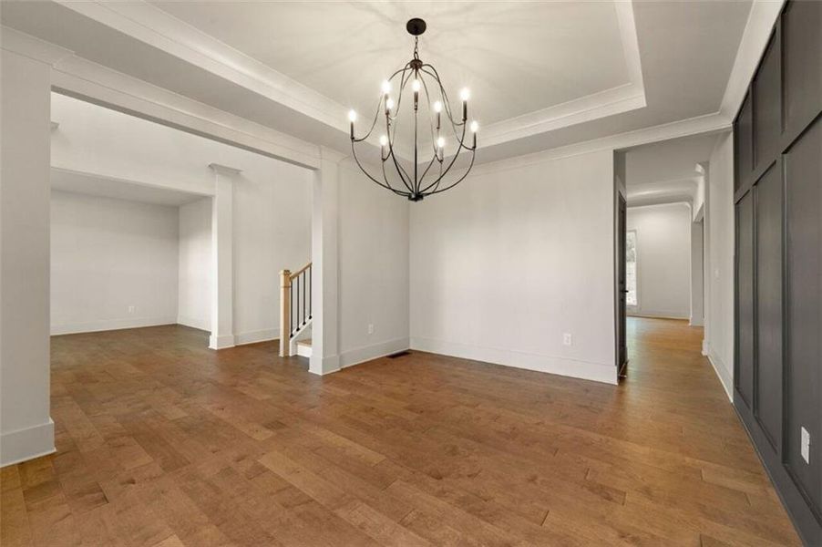 Spacious, unfurnished interior of a new home in Steeplechase, Hoschton (Image 44).