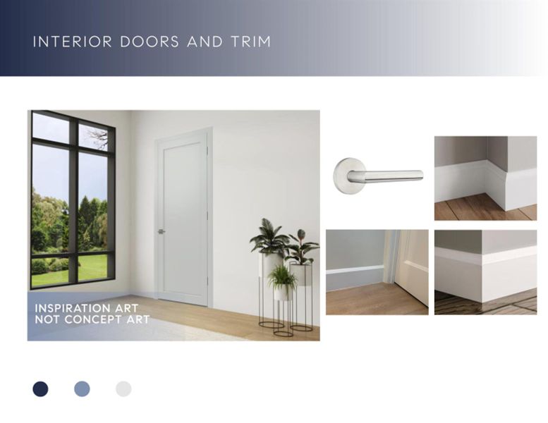 Interior doors and trim Interior doors and trim