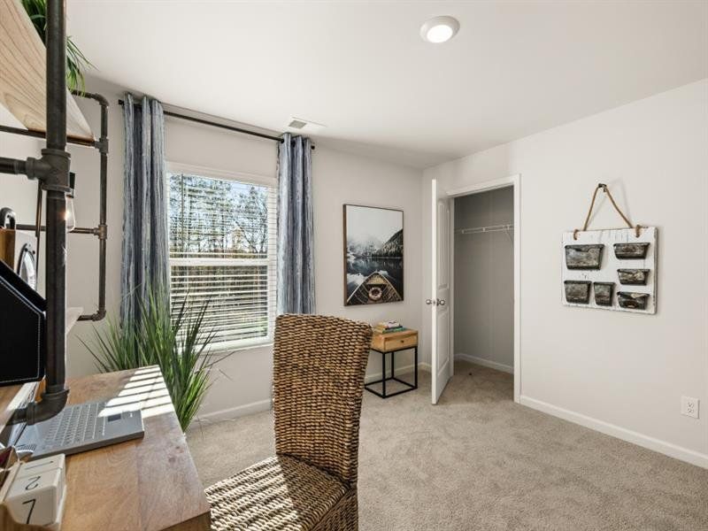 Furnished interior view inside a new home in Thompson Ridge, Dallas (Image 43).