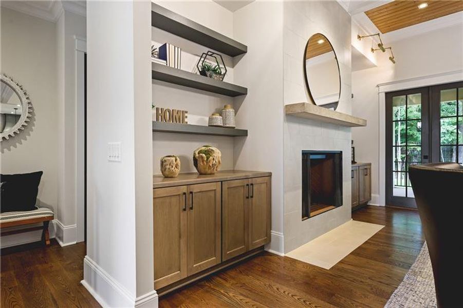 Furnished interior view inside a new home in The Reserve At Governors Towne Club, Acworth (Image 11).