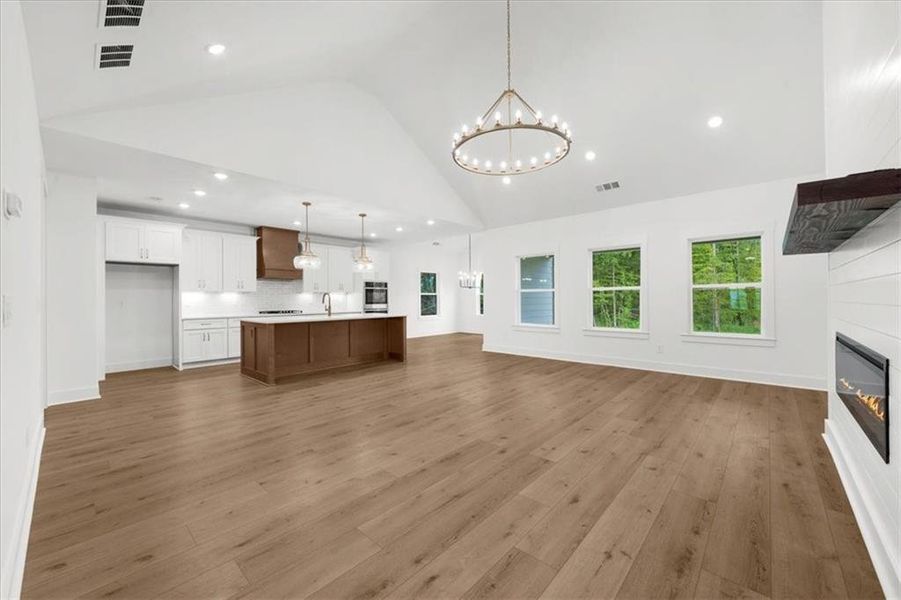 Spacious, unfurnished interior of a new home in , Sugar Hill (Image 26). Spacious, unfurnished interior of a new home in , Sugar Hill (Image 26).
