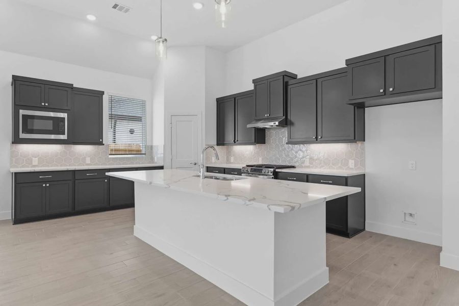 Furnished interior view inside a new home in Attwater 55s, Waller (Image 5).