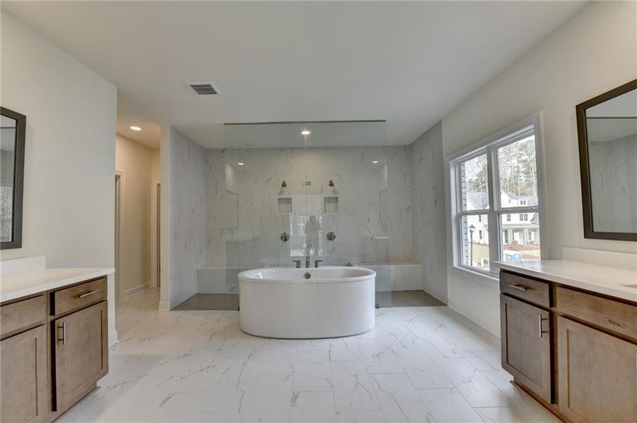 Furnished interior view inside a new home in , Cumming (Image 16).