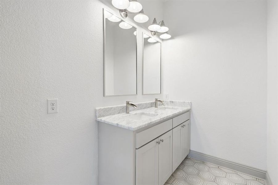 Furnished interior view inside a new home in Hills of Lake Country, Fort Worth (Image 12).