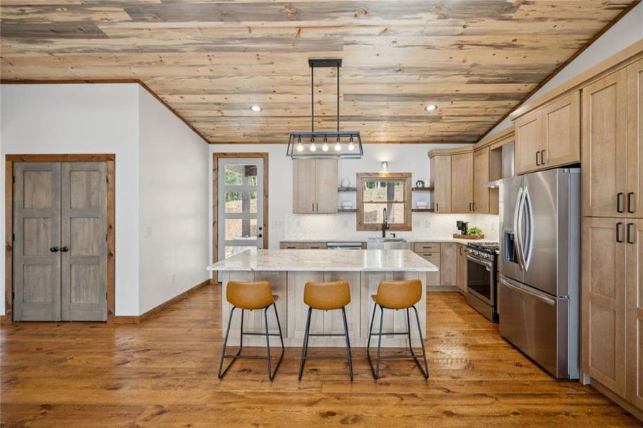 Furnished interior view inside a new home in , Mineral Bluff (Image 9).