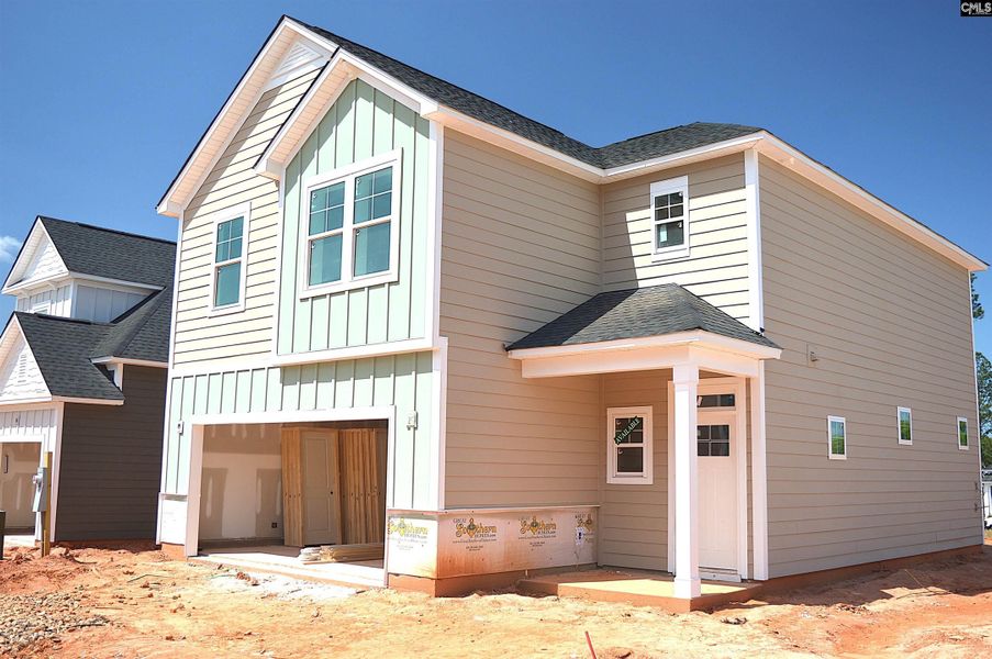 In-progress construction of a new home in Bickley Station, Irmo, SC (Image 6).
