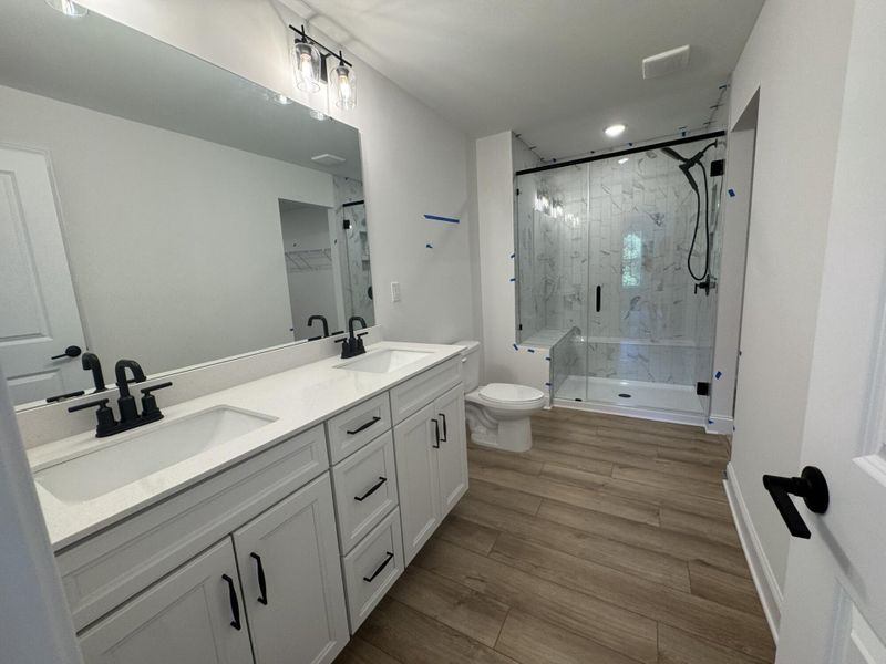 Furnished interior view inside a new home in Ashton Park, Monroe (Image 7).