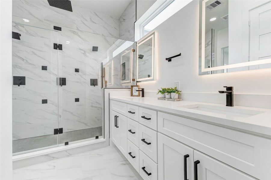 Furnished interior view inside a new home in , Houston (Image 3). Furnished interior view inside a new home in , Houston (Image 3).