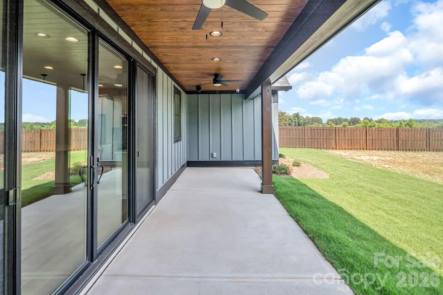 Exterior details and patio area of a home in , Norwood (Image 26). Exterior details and patio area of a home in , Norwood (Image 26).
