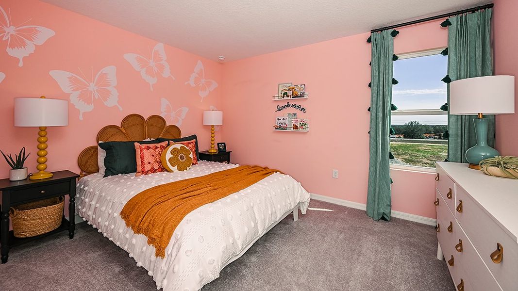 Furnished interior view inside a new home in Waterstone, Groveland (Image 20).