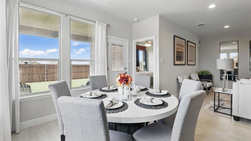 Furnished interior view inside a new home in Legado, Cleburne (Image 15).