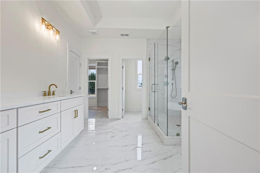 Furnished interior view inside a new home in , Gainesville (Image 14).