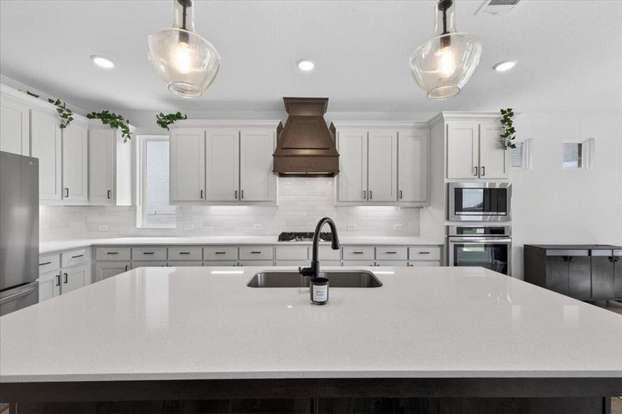 Furnished interior view inside a new home in Talon Hills, Fort Worth (Image 38).