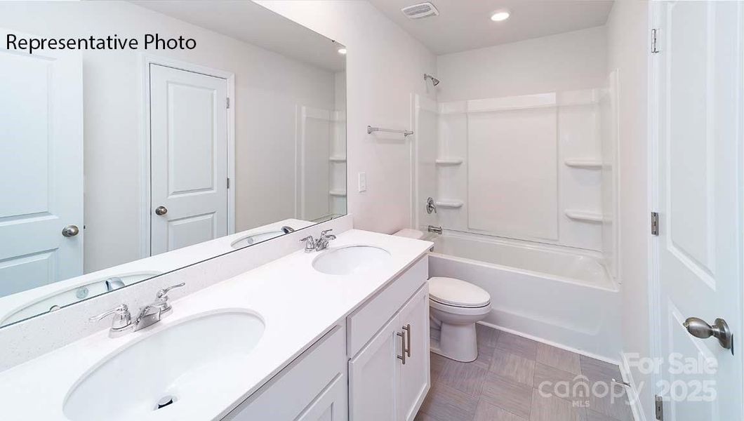 Furnished interior view inside a new home in Nolen Farm, Gastonia (Image 8).