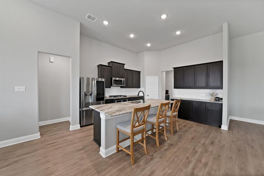 Furnished interior view inside a new home in , Mesquite (Image 9).