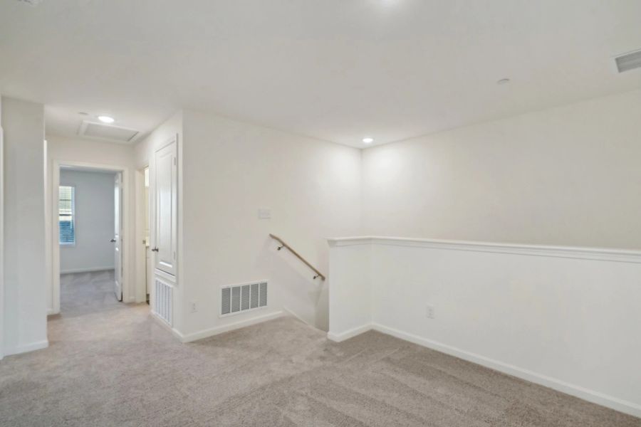 Representative unfurnished interior of a home built from the Crescent by Starlight Homes in Coyote Meadows, Anna (Image 17).