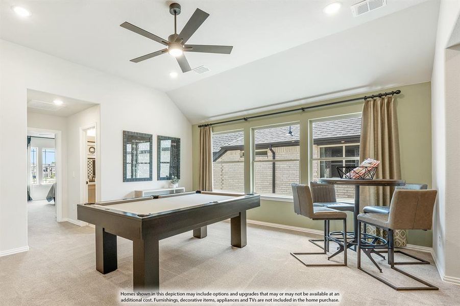 Furnished interior view inside a new home in Devonshire, Forney (Image 31). Furnished interior view inside a new home in Devonshire, Forney (Image 31).