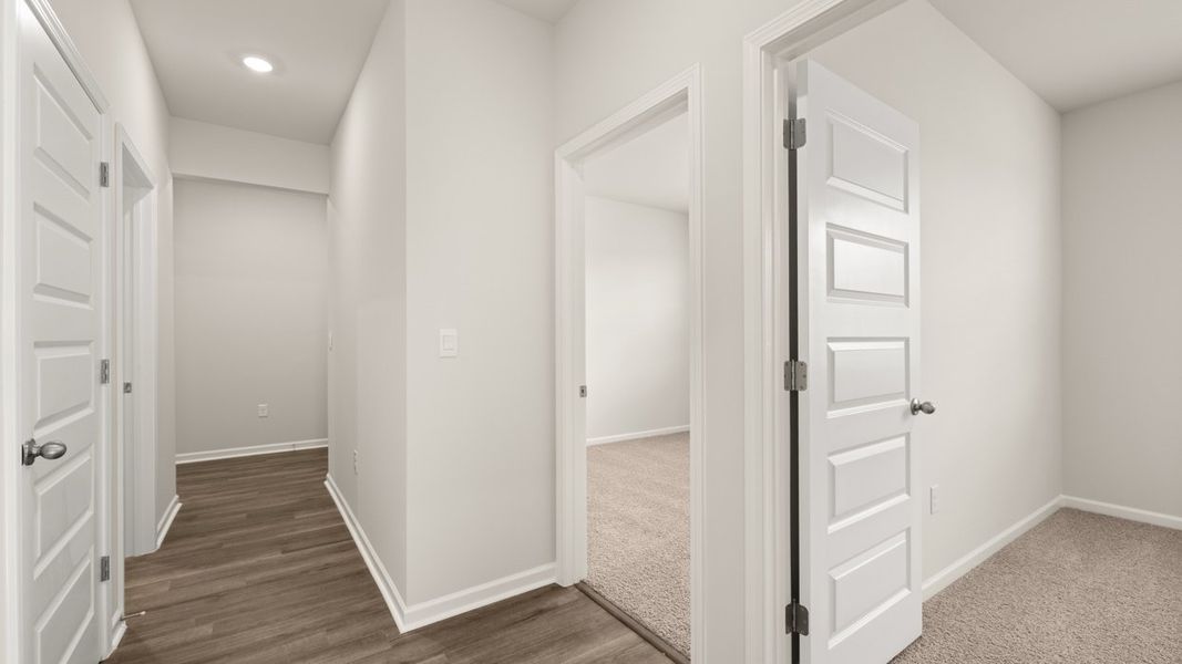 Spacious, unfurnished interior of a new home in Preserve at Dove Creek, Statham (Image 16).