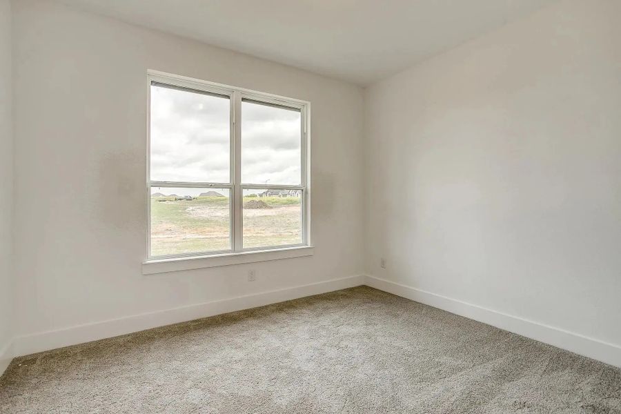 Representative unfurnished interior of a home built from the The Brazos by Elmwood Custom Homes in Ranch at Stone Hill, Waxahachie (Image 24). Representative unfurnished interior of a home built from the The Brazos by Elmwood Custom Homes in Ranch at Stone Hill, Waxahachie (Image 24).