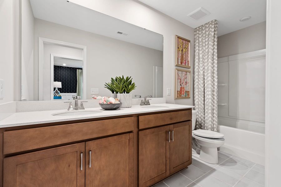 Representative furnished interior of a home built from the Henderson by Tri Pointe Homes in Alton Creek, Mint Hill (Image 40).