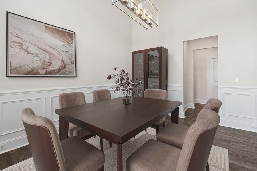 Representative furnished interior of a home built from the The Ransford by Stanley Martin Homes in Parkers Summit, Greer (Image 11).