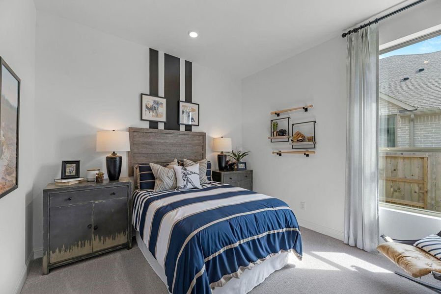 Furnished interior view inside a new home in , League City (Image 23).