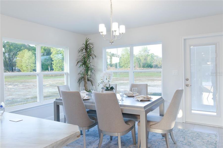 Furnished interior view inside a new home in , Bell (Image 10). Furnished interior view inside a new home in , Bell (Image 10).