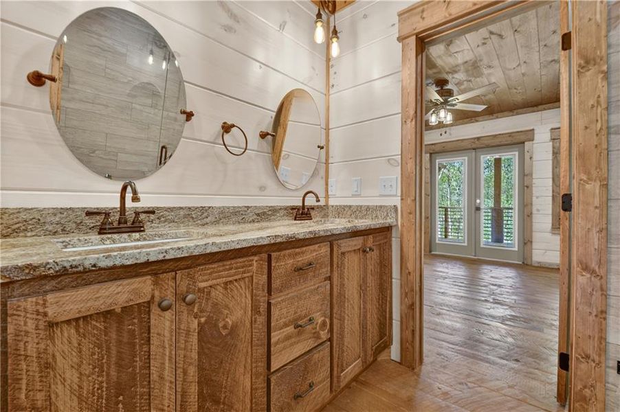 Furnished interior view inside a new home in , Ellijay (Image 10).