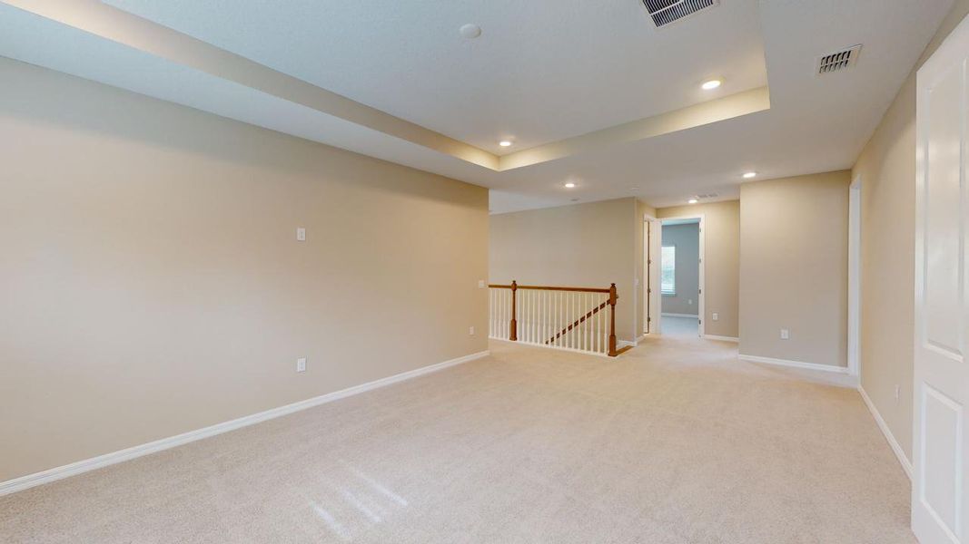 Representative unfurnished interior of a home built from the Barbuda by Taylor Morrison in Headwaters at Lofton Creek, Yulee (Image 38).