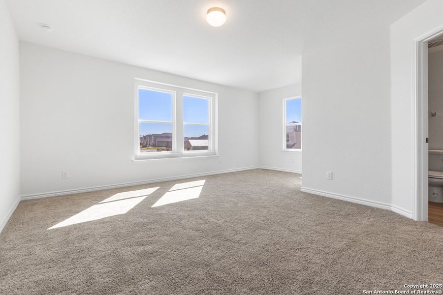 Spacious, unfurnished interior of a new home in The Granary - Heritage Collection, San Antonio (Image 9). Spacious, unfurnished interior of a new home in The Granary - Heritage Collection, San Antonio (Image 9).