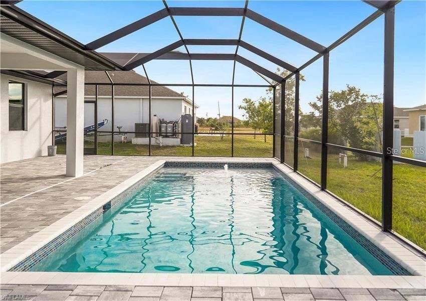 Exterior details and patio area of a home in , Cape Coral (Image 13).