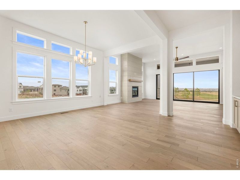 Spacious, unfurnished interior of a new home in RainDance, Windsor (Image 28).