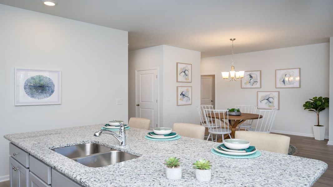 Representative furnished interior of a home built from the KERRY by D.R. Horton in Lochaven, Conway (Image 19).