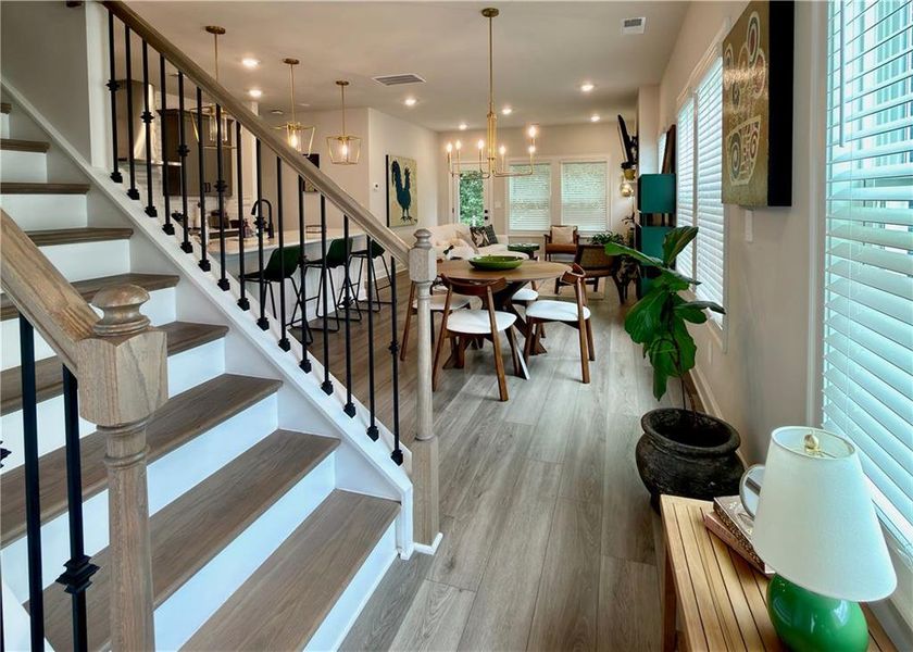 Furnished interior view inside a new home in , Cumming (Image 12).