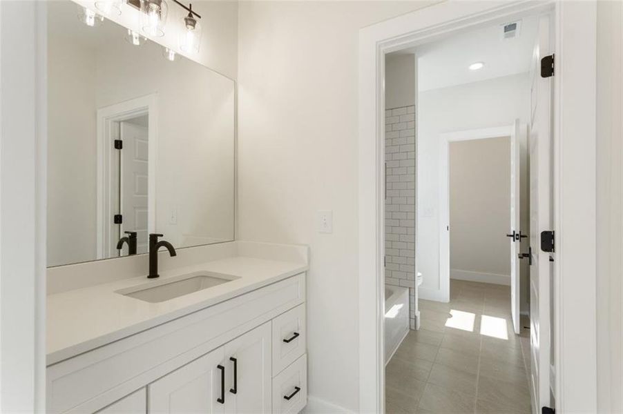 Furnished interior view inside a new home in , Smyrna (Image 18).