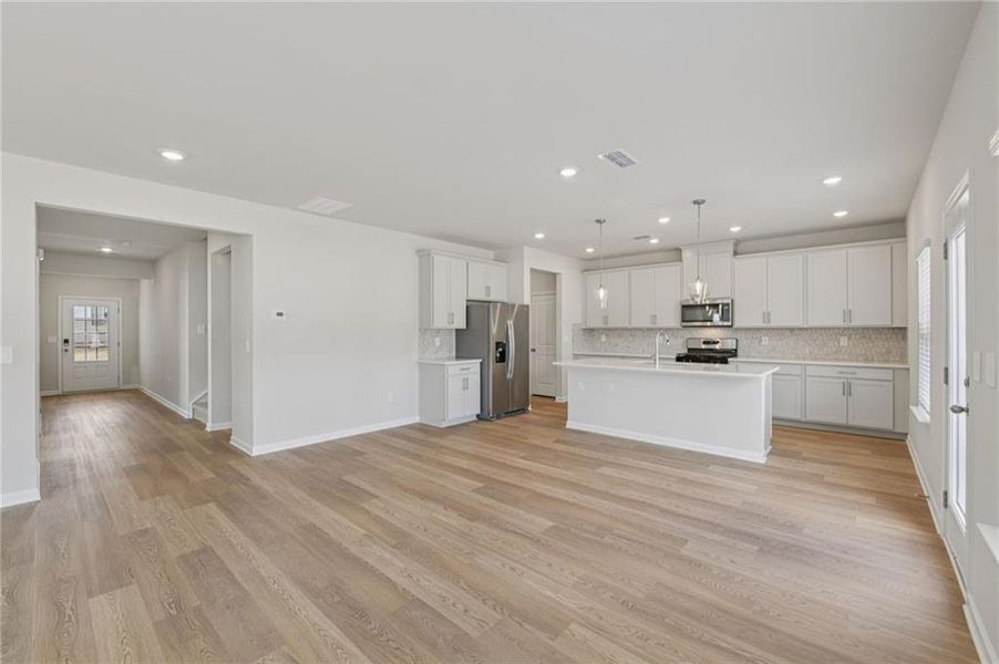 Spacious, unfurnished interior of a new home in Parkside at Grayson, Grayson (Image 21).