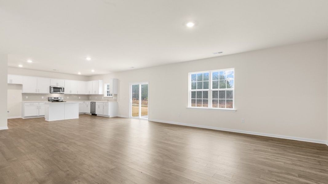 Spacious, unfurnished interior of a new home in The Estates at Edinborough, Gibsonville (Image 13).