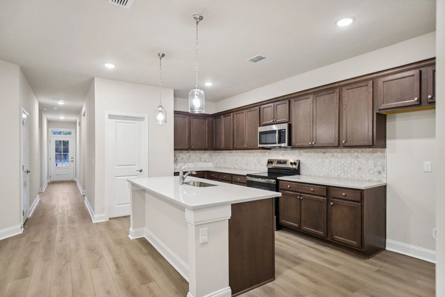 Furnished interior view inside a new home in Stewart's Glen | 55+ Community, Smyrna (Image 6). Furnished interior view inside a new home in Stewart's Glen | 55+ Community, Smyrna (Image 6).