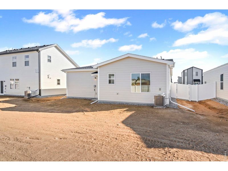 Exterior details and patio area of a home in Liberty Draw, Evans (Image 3).