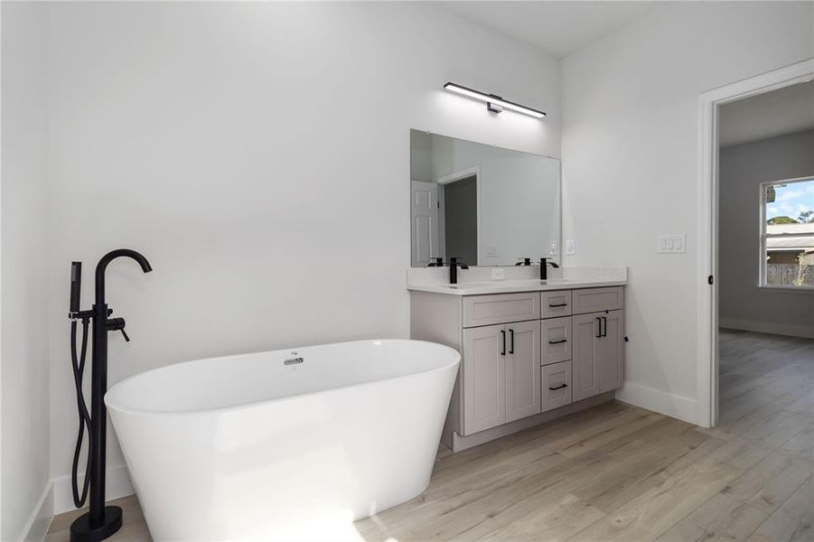 Furnished interior view inside a new home in , Palm Bay (Image 13). Furnished interior view inside a new home in , Palm Bay (Image 13).